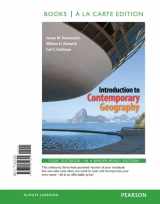 9780321812605-0321812603-Introduction to Contemporary Geography (Books a la Carte)