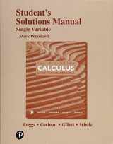 9780134770482-013477048X-Student Solutions Manual for Single Variable Calculus: Early Transcendentals