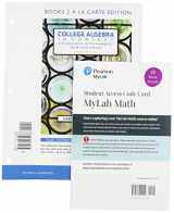 9780136175933-0136175937-College Algebra in Context, Loose-Leaf Edition Plus MyLab Math with Pearson eText -- 18 Week Access Card Package