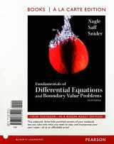 9780321785145-0321785142-Fundamentals of Differential Equations and Boundary Value Problems, Books a la Carte Edition (6th Edition)