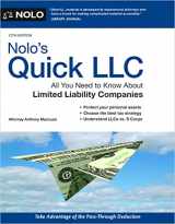 9781413330526-1413330525-Nolo's Quick LLC: All You Need to Know About Limited Liability Companies