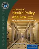 9781449653309-1449653308-Essentials of Health Policy and Law (Essential Public Health)