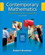 9780324568493-0324568495-Contemporary Mathematics for Business and Consumers (with Student Resource CD with MathCue.Business) (Available Titles CengageNOW)