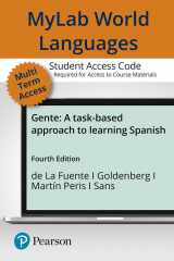 9780135307618-0135307619-Gente: A task-based approach to learning Spanish -- MyLab Spanish with Pearson eText