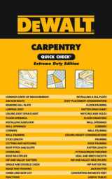 9781111135874-1111135878-DEWALT Carpentry Quick Check: Extreme Duty Edition