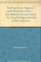 9780205773480-0205773486-Psychology and Life Mypsychlab Pegasus With Pearson Etext Student Access Code Card