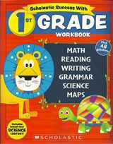 9781338306583-1338306588-NEW 2018 Edition Scholastic - 1st Grade Workbook with Motivational Stickers
