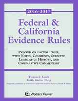 9781454880547-1454880546-Federal & California Evidence Rules: 2016-2017 Supplement (Supplements)
