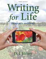 9780321881908-0321881907-Writing for Life: Paragraphs and Essays with MyWritingLab with eText -- Access Card Package (3rd Edition)