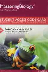 9780134145716-0134145712-Mastering Biology with Pearson eText -- Standalone Access Card -- for Becker's World of the Cell (9th Edition)