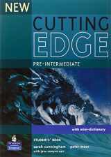 9780582825093-0582825091-New Cutting Edge: Pre-intermediate: Student's Book: Pre-intermediate with Mini-dictionary