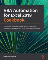 9781789610031-1789610036-VBA Automation for Excel 2019 Cookbook: Solutions to automate routine tasks and increase productivity with Excel and other MS Office applications