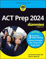 9781394183425-1394183429-ACT Prep 2024 For Dummies with Online Practice (For Dummies (Career/Education))