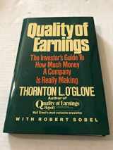 9780029226308-0029226309-Quality of Earnings: The Investor's Guide to How Much Money A Company is Really Making