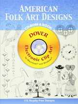 9780486997872-0486997871-American Folk Art Designs CD-ROM and Book (Dover Electronic Clip Art)