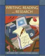 9780618918324-0618918329-Writing, Reading, and Research