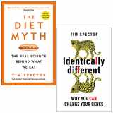 9789124200169-9124200166-Professor Tim Spector 2 Books Collection Set (The Diet Myth, Identically Different)