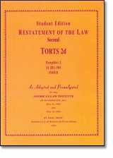 9780314932204-0314932208-A Concise Restatement of Torts, 2d (American Law Institute)