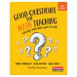 9780325160269-0325160260-Good Questions for Math Teaching, High School: Why Ask Them and What to Ask