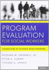 9780199859054-0199859051-Program Evaluation for Social Workers: Foundations of Evidence-Based Programs (6th Edition)