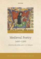 9780198839682-0198839685-The Oxford History of Poetry in English: Volume 3. Medieval Poetry: 1400-1500