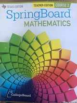 9781457301285-1457301288-SpringBoard Mathematics Course 2 Teacher Edition