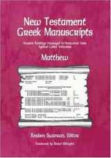 9780865850514-0865850518-New Testament Greek Manuscripts: Matthew