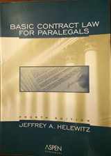9780735546479-0735546479-Basic Contract Law For Paralegals