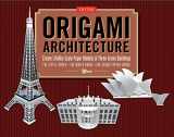 9784805312438-4805312432-Origami Architecture Kit: Create Lifelike Scale Paper Models of Three Iconic Buildings: Kit with Origami Book & Pre-Cut Card Stock: Great for Kids and Adults!