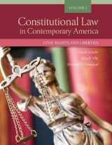 9781683285564-1683285565-Constitutional Law in Contemporary America, Volume 2: Civil Rights and Liberties (Higher Education Coursebook)