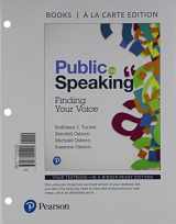 9780134401294-0134401298-Public Speaking: Finding Your Voice -- Books a la Carte (11th Edition)