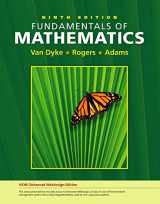 9781439047293-1439047294-Fundamentals of Mathematics, Edition (with WebAssign Printed Access Card, Single-Term) (Available 2010 Titles Enhanced Web Assign)