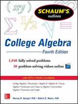 9780071821810-0071821813-Schaum's Outline of College Algebra, 4th Edition (Schaum's Outlines)