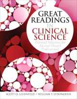 9780205698035-0205698034-Great Readings in Clinical Science: Essential Selections for Mental Health Professionals