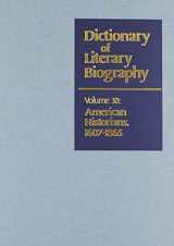 9780810317086-0810317087-DLB 30: American Historians, 1607-1865 (Dictionary of Literary Biography, 30)