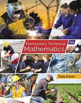 9781337630603-1337630608-Student Solutions Manual for Ewen's Elementary Technical Mathematics, 12th