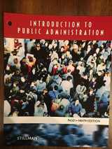 9781337051842-1337051845-Introduction To Public Administration