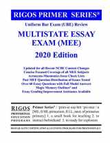 9781973744870-1973744872-Rigos Primer Series Uniform Bar Exam (Ube) Review Multistate Essay Exam (Mee) 2018