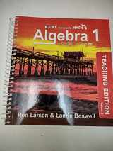 9781637362204-163736220X-Big Ideas Florida's BEST Std Math 2023 Algebra 1 Teacher Edition Vol 2