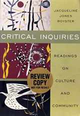 9780321155054-032115505X-Critical Inquiries: Readings on Culture and Community