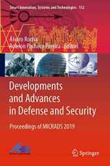 9789811391576-9811391572-Developments and Advances in Defense and Security: Proceedings of MICRADS 2019 (Smart Innovation, Systems and Technologies, 152)