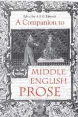 9781843840183-1843840189-A Companion to Middle English Prose