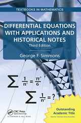 9781032477145-1032477148-Differential Equations with Applications and Historical Notes (Textbooks in Mathematics)
