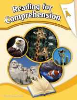 9780845416808-0845416804-Reading Comprehension Workbook: Reading for Comprehension, Level A - 1st Grade