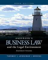 9781305575110-1305575113-Anderson's Business Law and the Legal Environment, Standard Volume