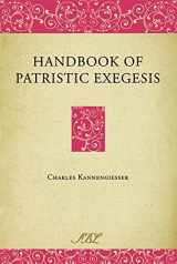 9780884141402-0884141403-Handbook of Patristic Exegesis