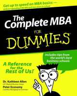 9780764552045-076455204X-The Complete MBA For Dummies