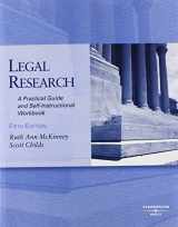 9780314185020-031418502X-Legal Research: A Practical Guide and Self-Instructional Workbook, 5th with 2008 Computer Assisted Legal Research Package (Coursebook)