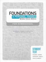 9781936948291-193694829X-Foundations in Personal Finance: Middle School Edition for Homeschool Student Workbook