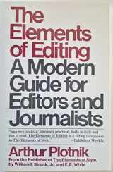 9780020474104-0020474105-The Elements of Editing: A Modern Guide for Editors and Journalists